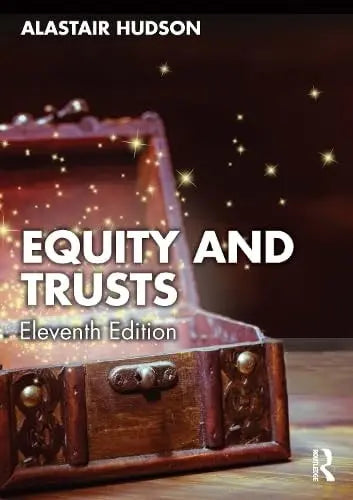 Equity and Trusts by Alastair Hudson – book cover