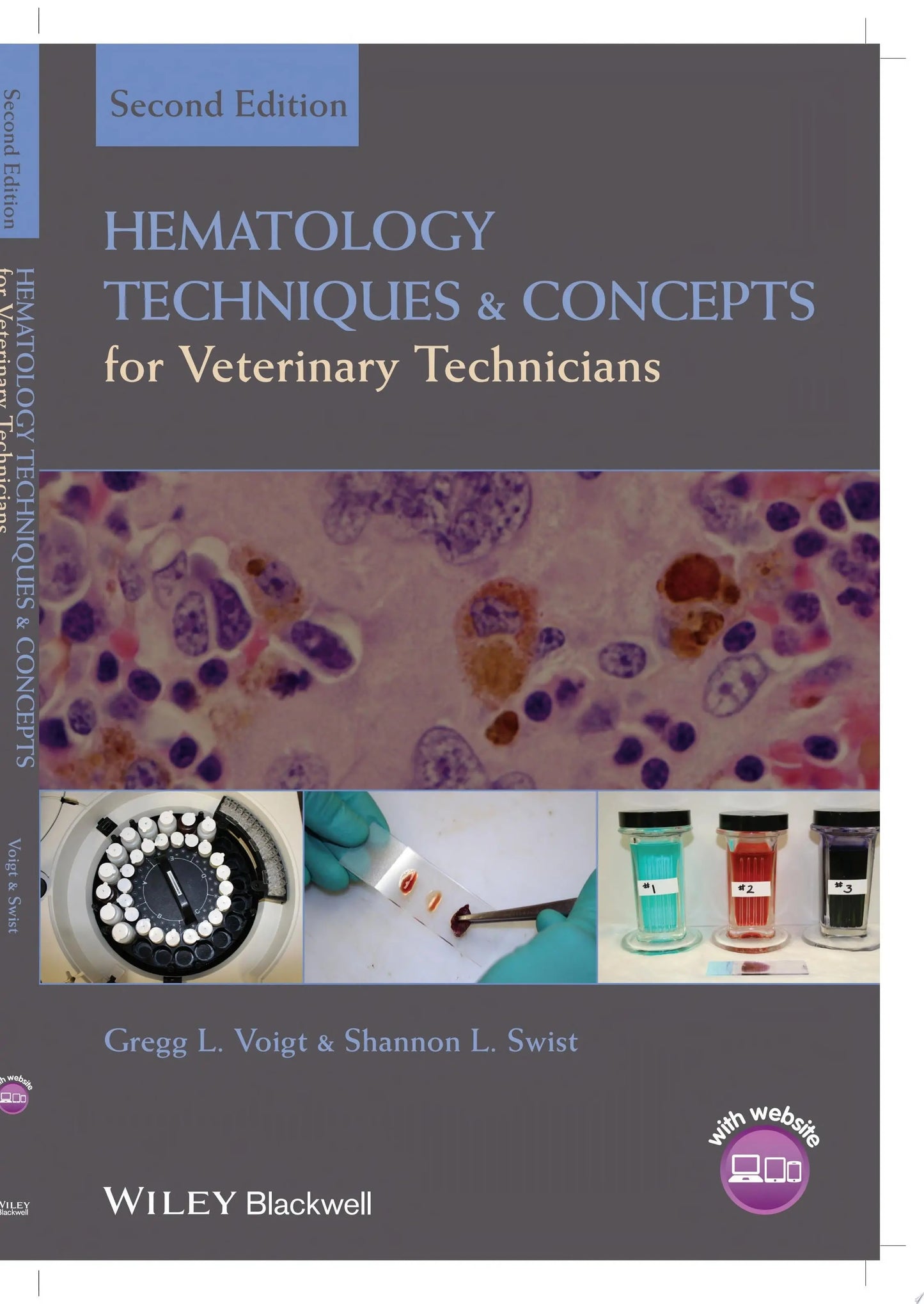Hematology Techniques and Concepts for Veterinary Technicians by Gregg L. Voigt – book cover