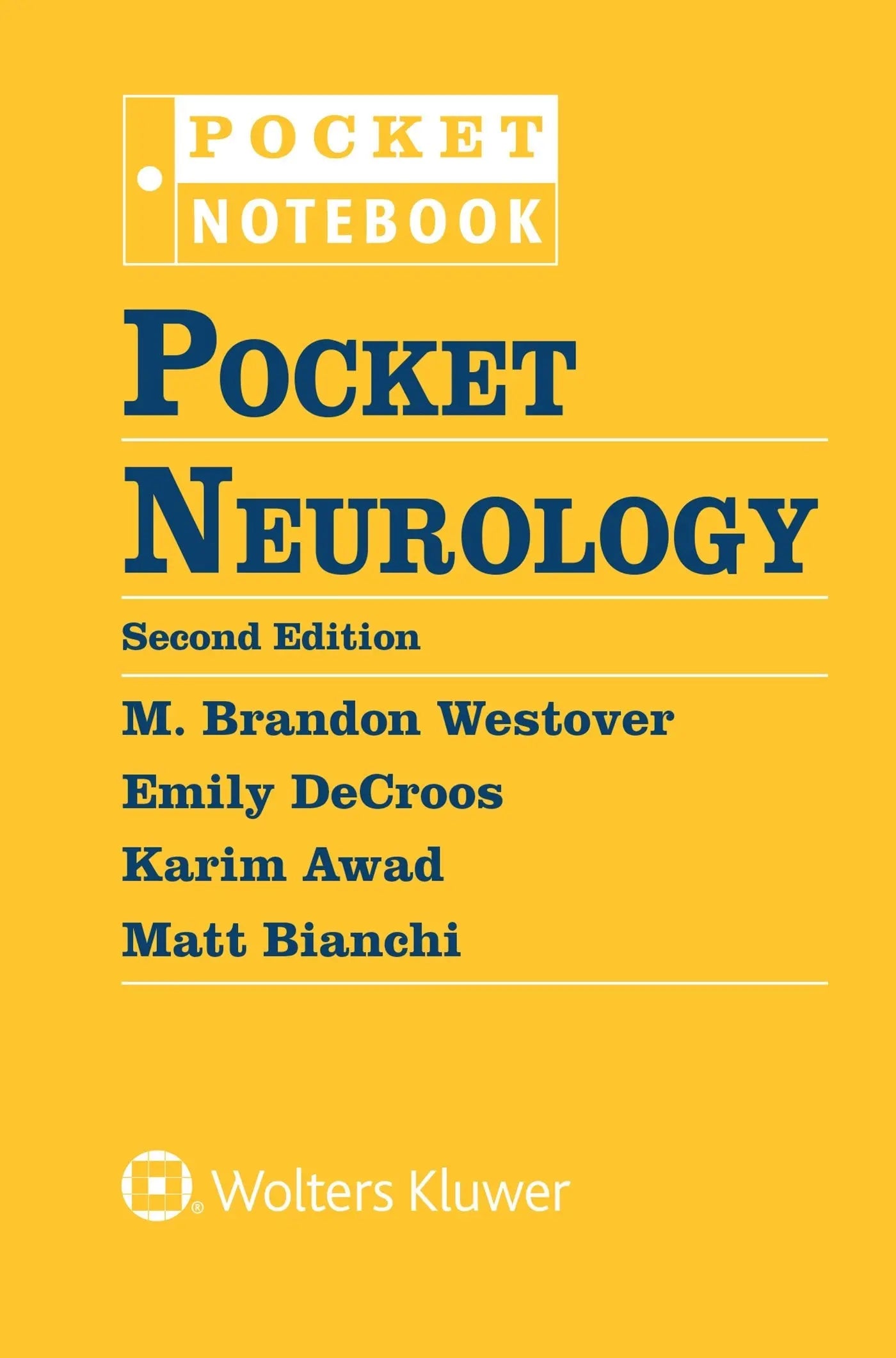 Pocket Neurology by Karim M. Awad – book cover