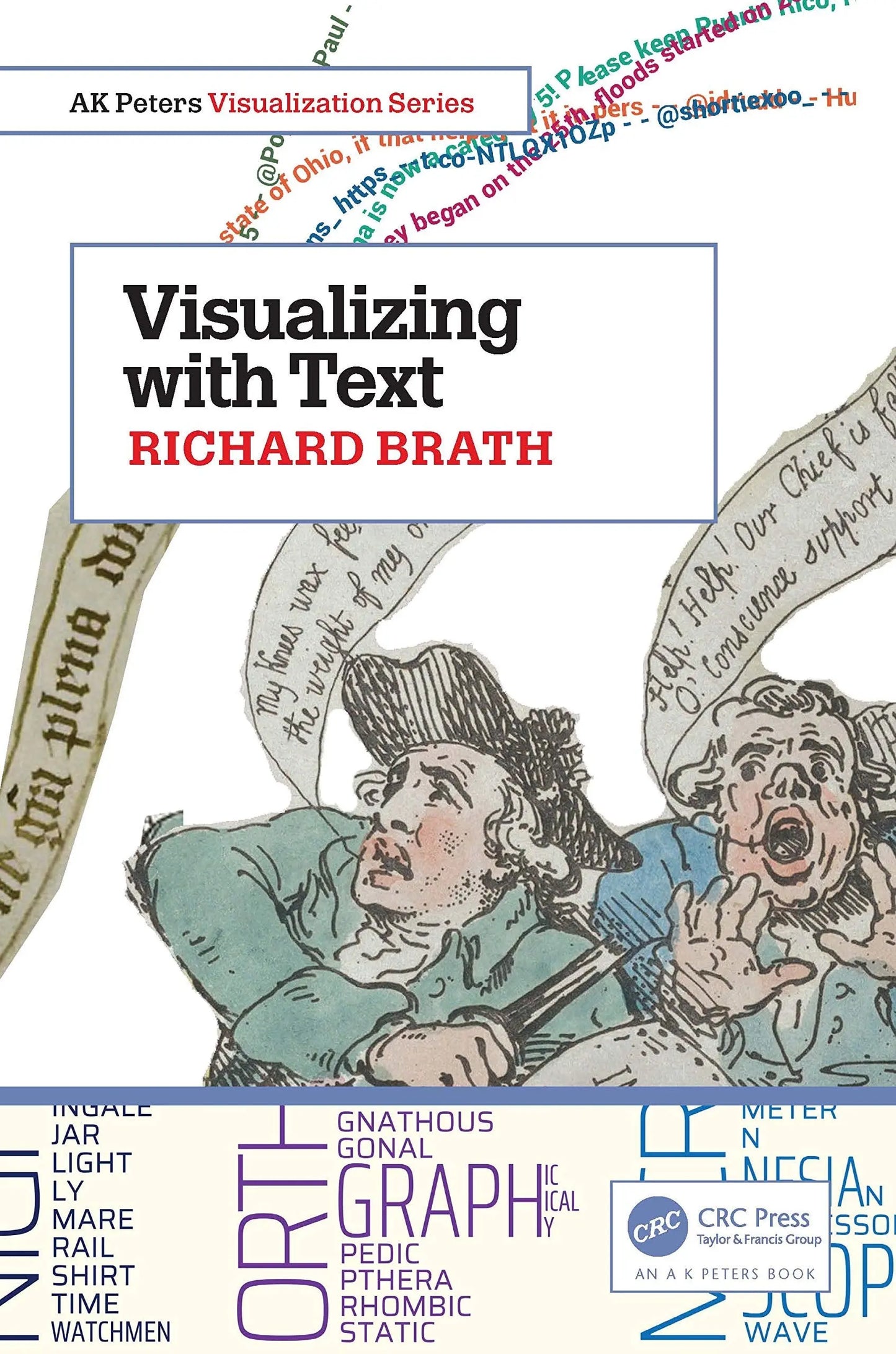 Visualizing with Text by Richard Brath – book cover