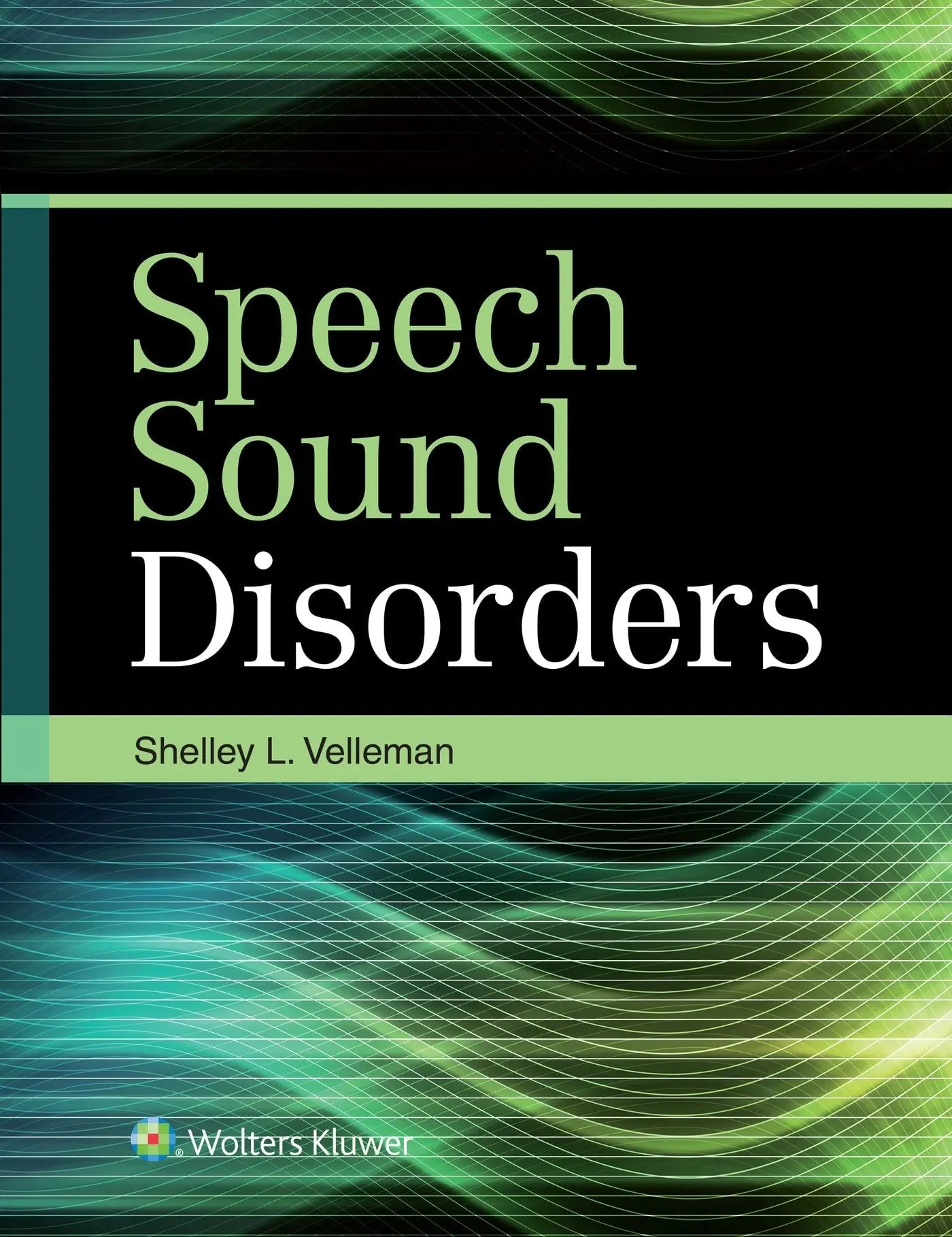 Speech Sound Disorders by Shelley Lynn Velleman – book cover