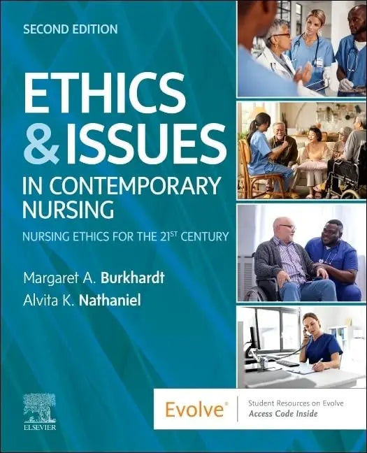 Ethics and Issues in Contemporary Nursing by Margaret A. Burkhardt – book cover