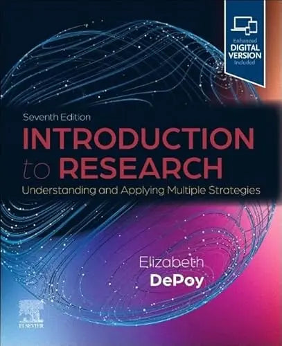 Introduction to Research Understanding and Applying Multiple Strategies by Elizabeth DePoy – book cover