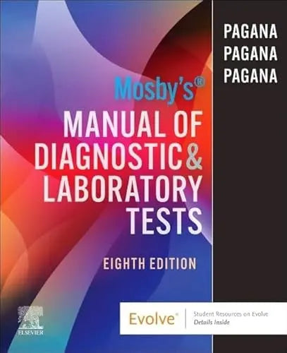 Mosby's Manual of Diagnostic and Laboratory Tests by Kathleen Deska Pagana – book cover
