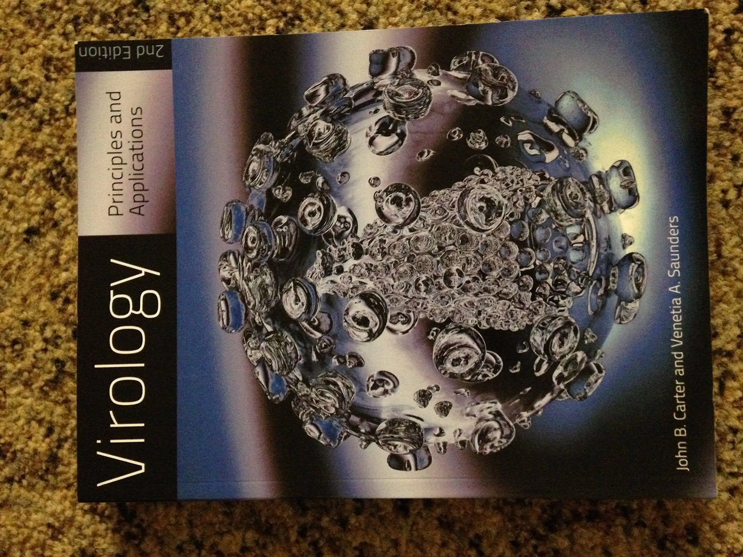 Virology Principles and Applications by John Carter – book cover