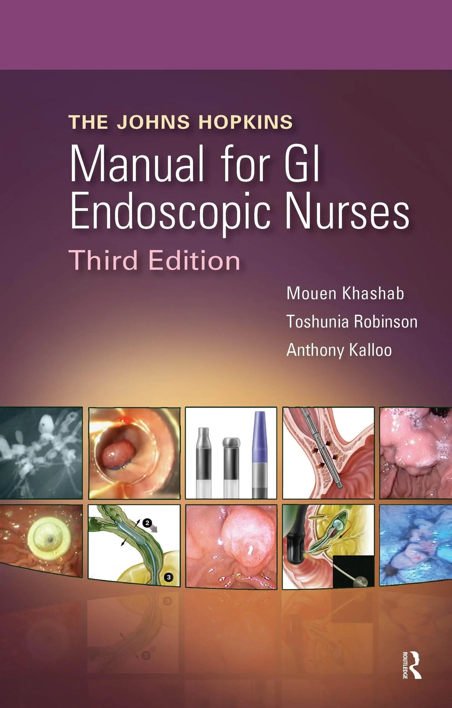 The John Hopkins Manual for GI Endoscopic Nurses by Mouen Khashab – book cover