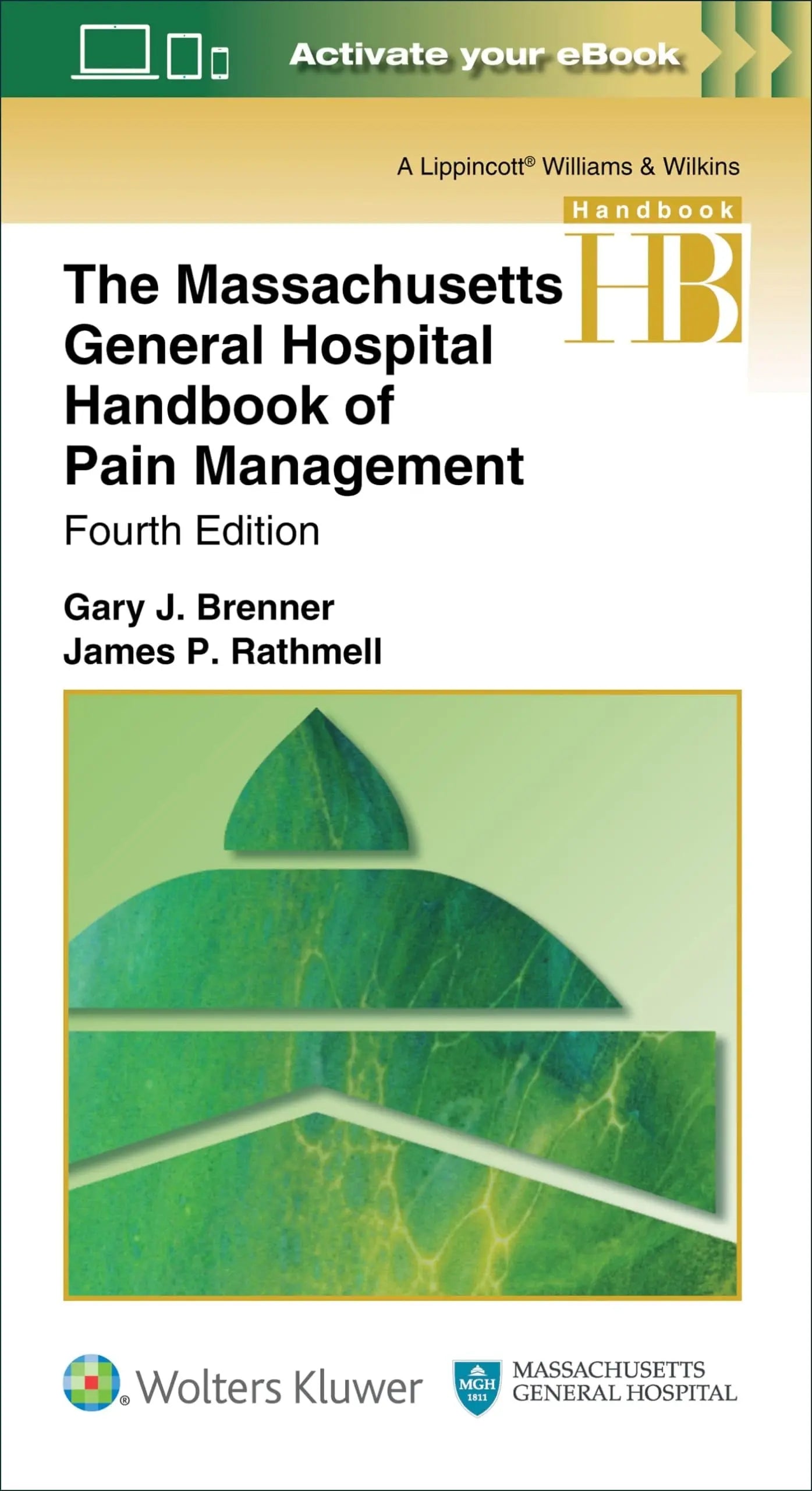 The Massachusetts General Hospital Handbook of Pain Management by Gary Brenner – book cover