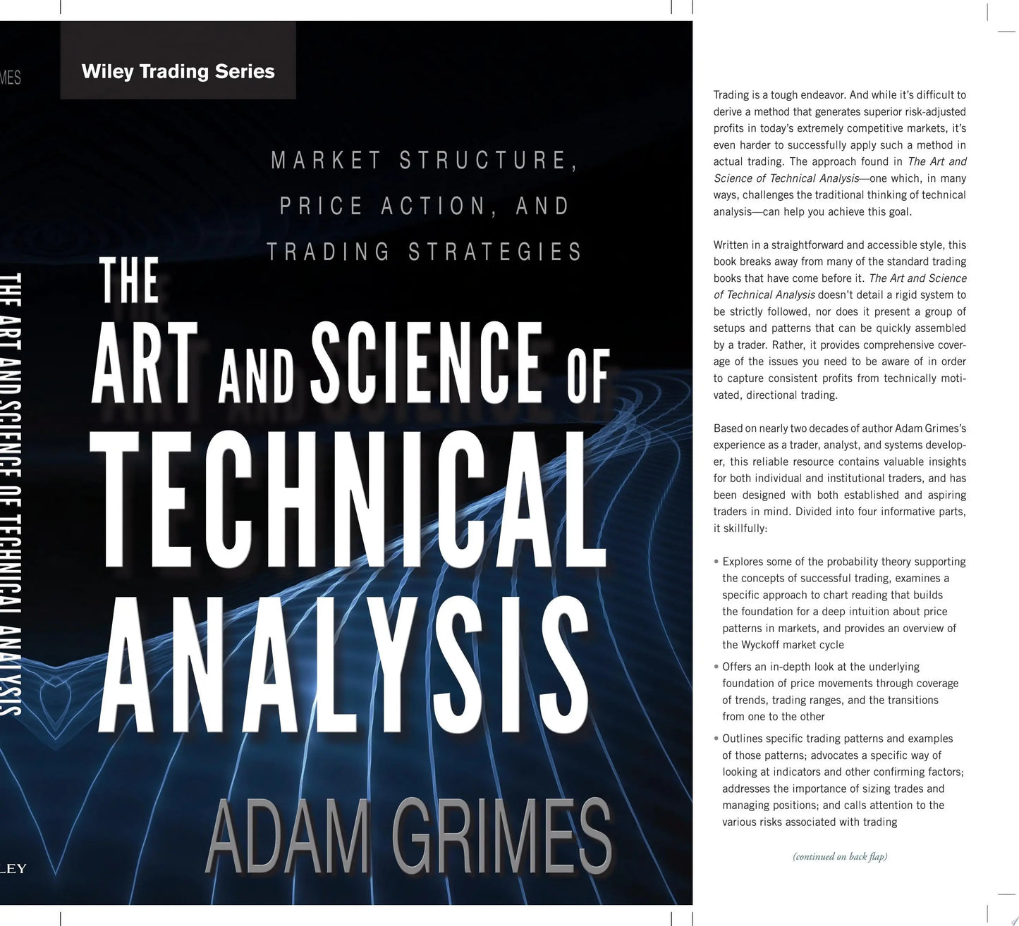 The Art and Science of Technical Analysis Market Structure, Price Action, and Trading Strategies by Adam Grimes – book cover