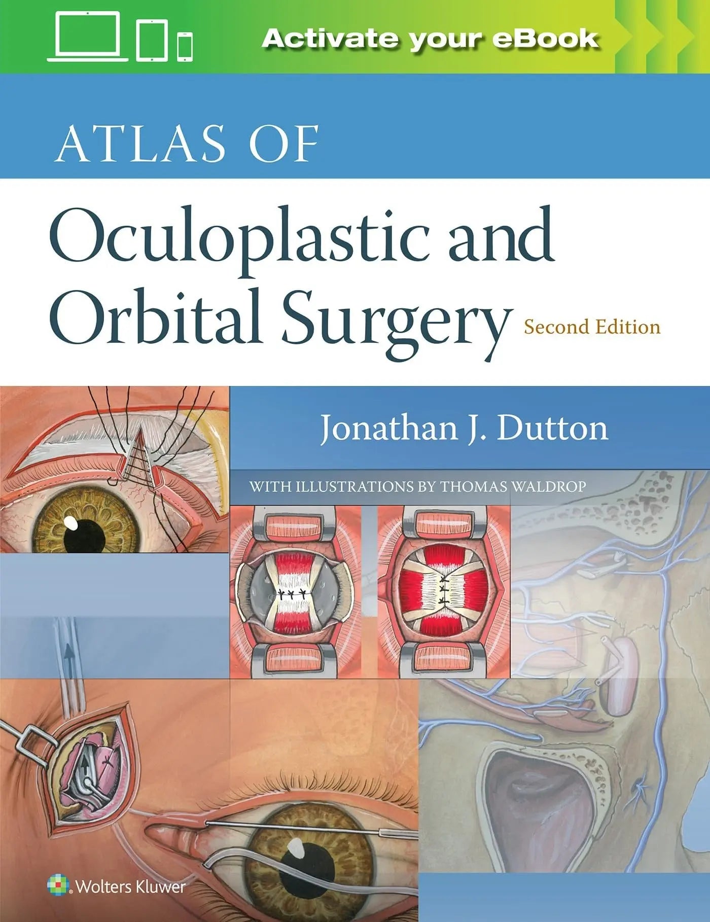 Atlas of Oculoplastic and Orbital Surgery by Jonathan J. Dutton – book cover