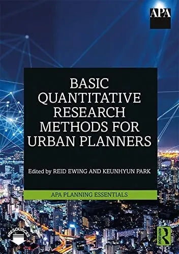 Basic Quantitative Research Methods for Urban Planners Routledge
