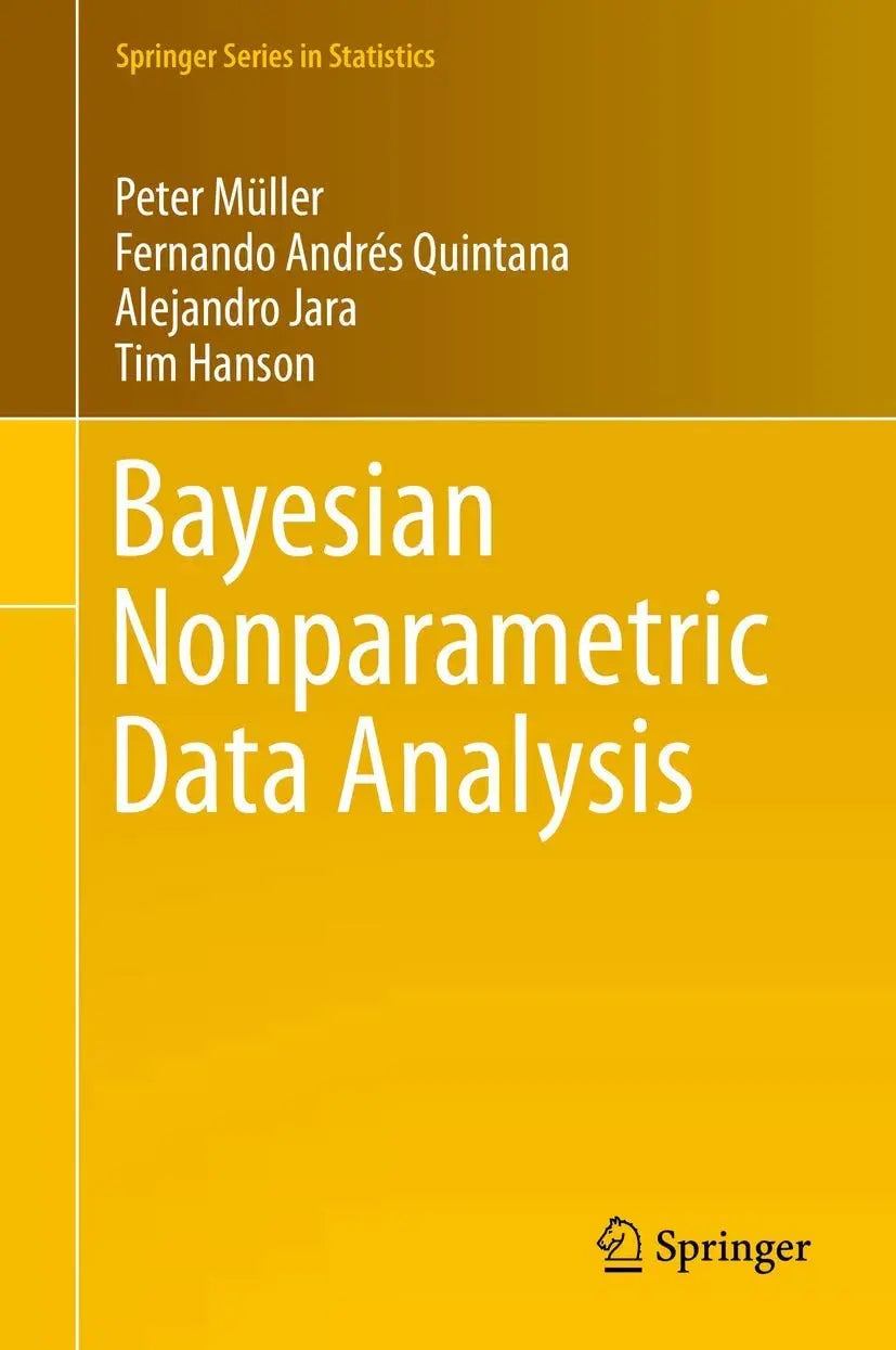 Bayesian Nonparametric Data Analysis by Peter Müller – book cover