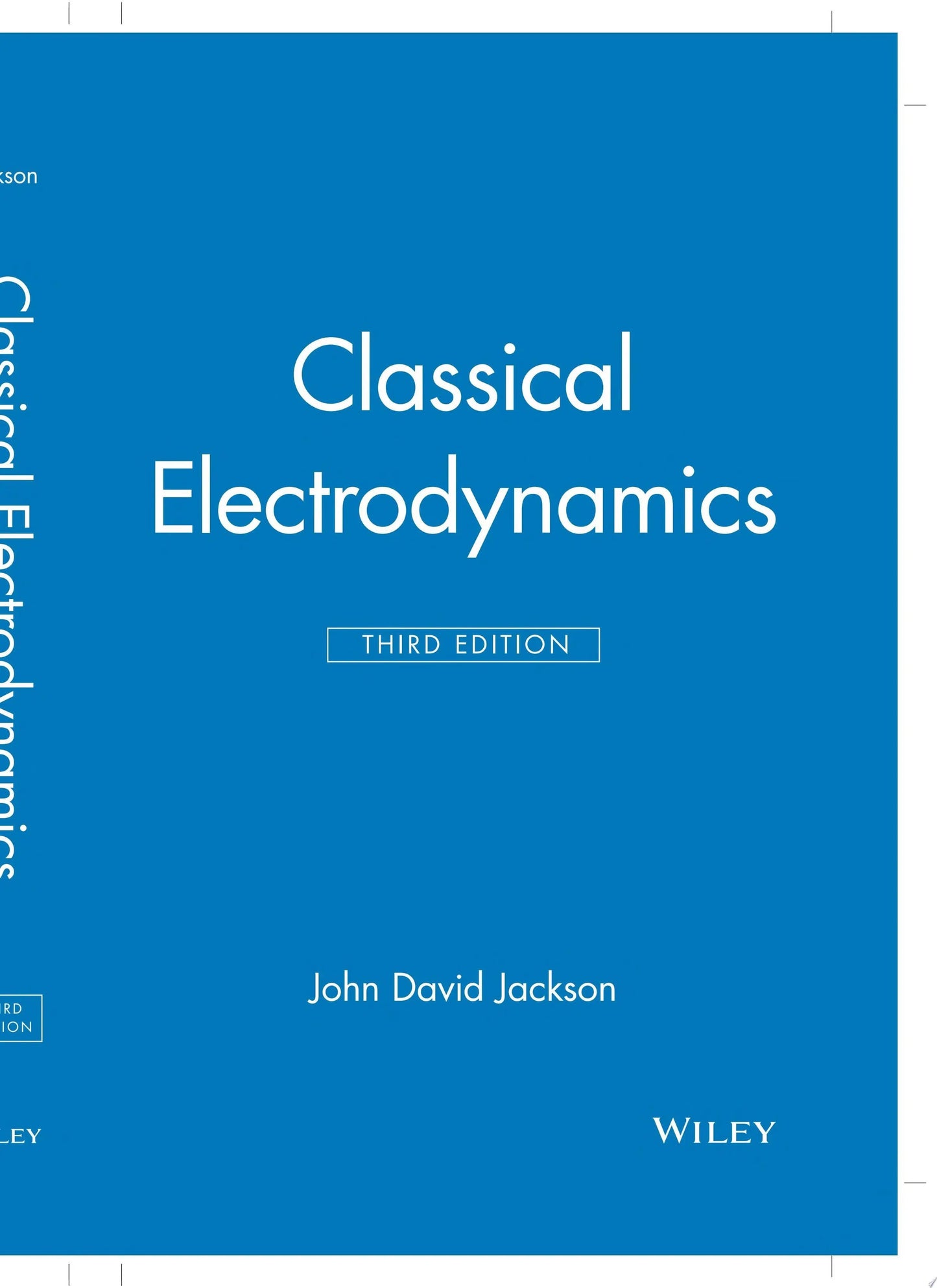 Classical Electrodynamics by John David Jackson – book cover