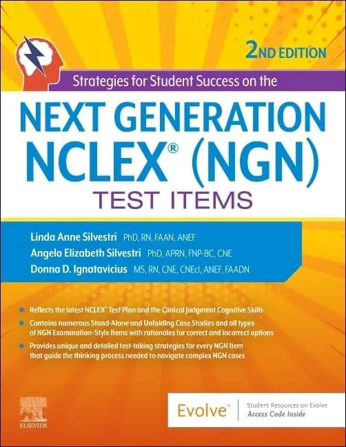 Strategies for Student Success on the Next Generation NCLEX® (NGN) Test Items by Linda Anne Silvestri – book cover