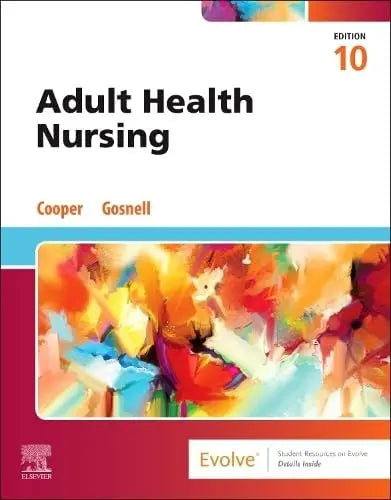 Adult Health Nursing by Cooper MSN RN – book cover