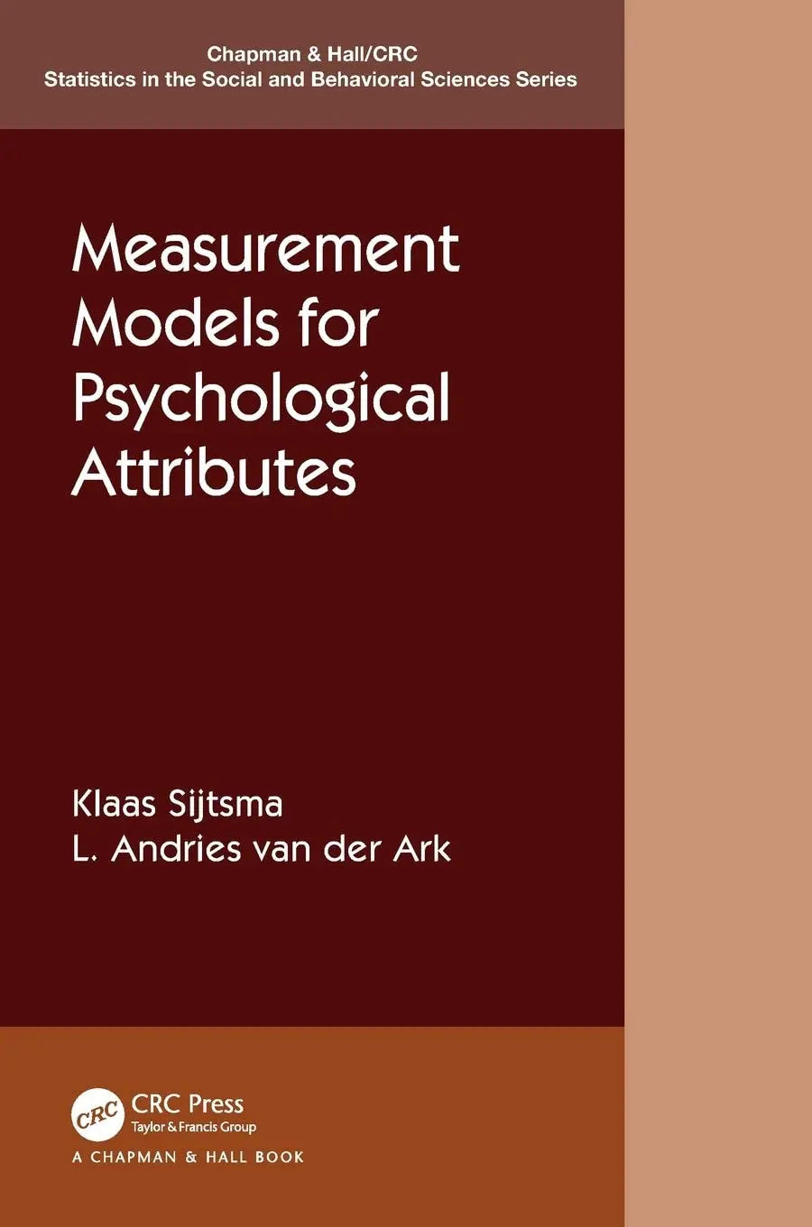 Measurement Models for Psychological Attributes by Klaas Sijtsma – book cover