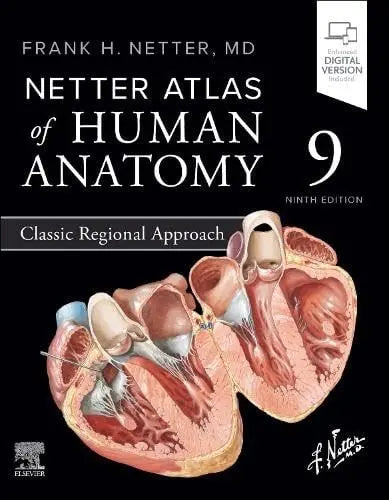 Netter Atlas of Human Anatomy: Classic Regional Approach (hardcover): Professional Edition with – book cover
