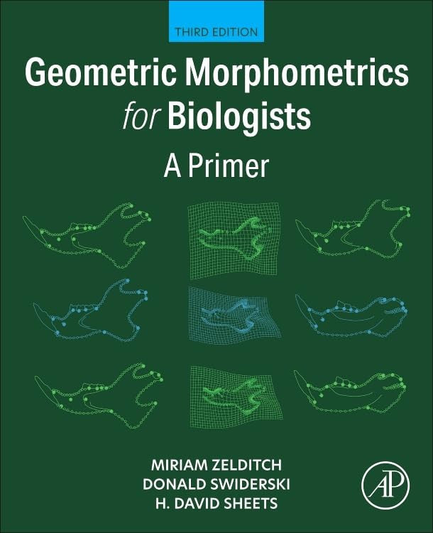 Geometric Morphometrics for Biologists A Primer Elsevier Science