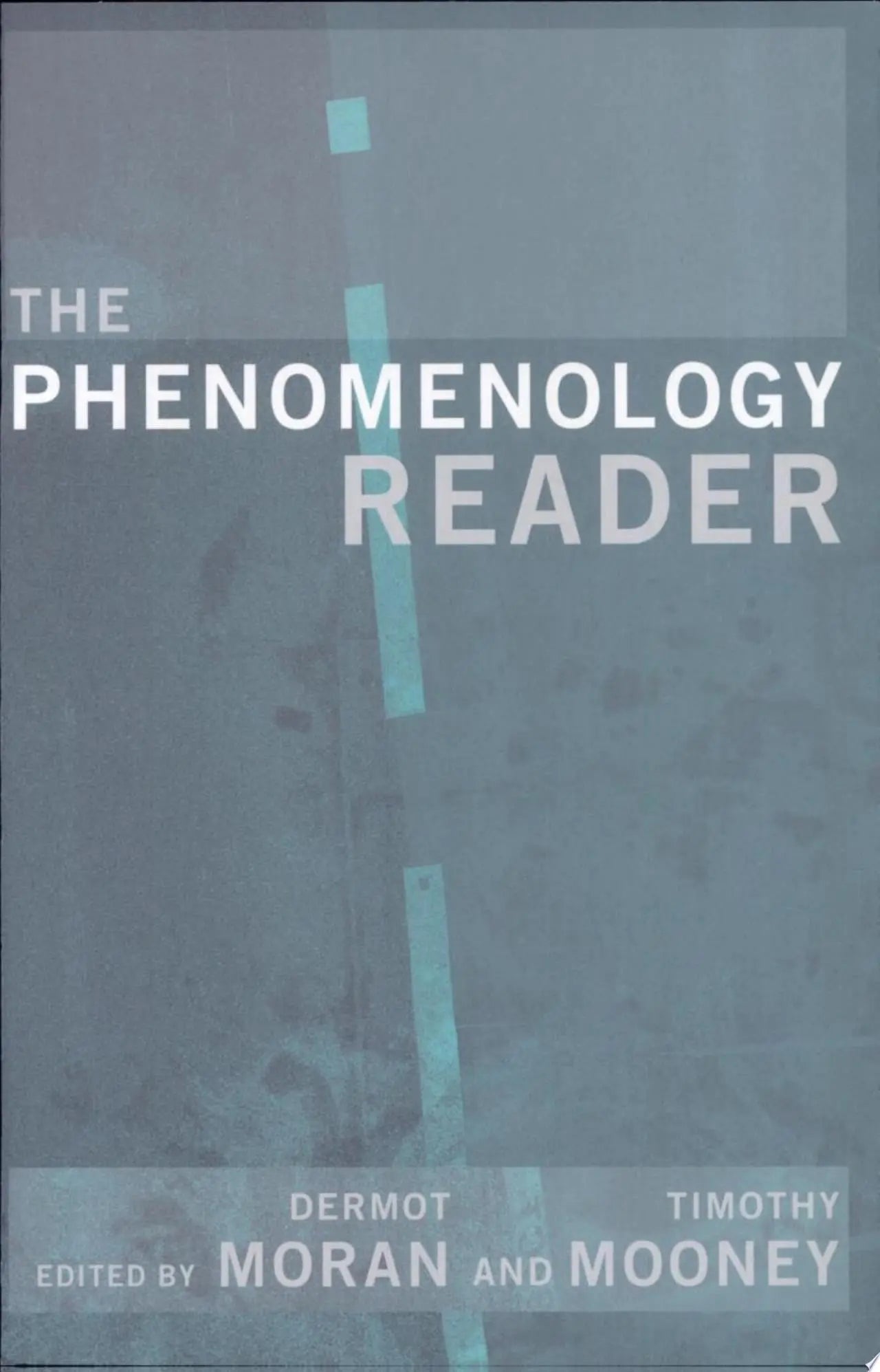 The Phenomenology Reader by Dermot Moran – book cover