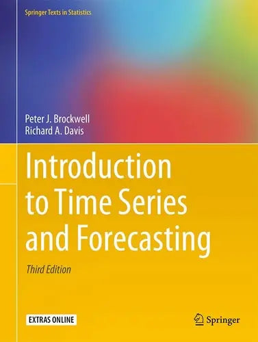 Introduction to Time Series and Forecasting Springer International Publishing