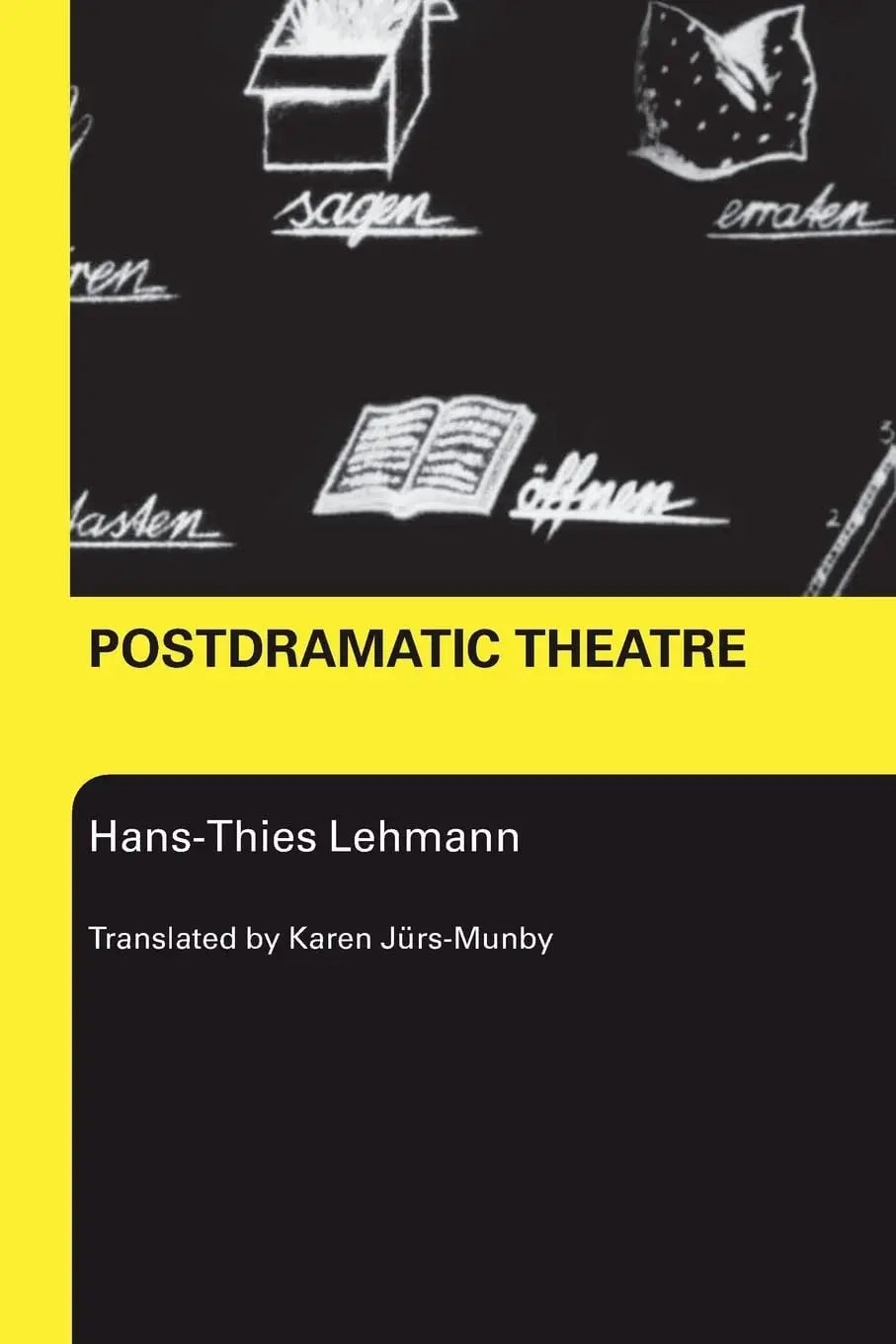 Postdramatic Theatre by Hans-Thies Lehmann – book cover