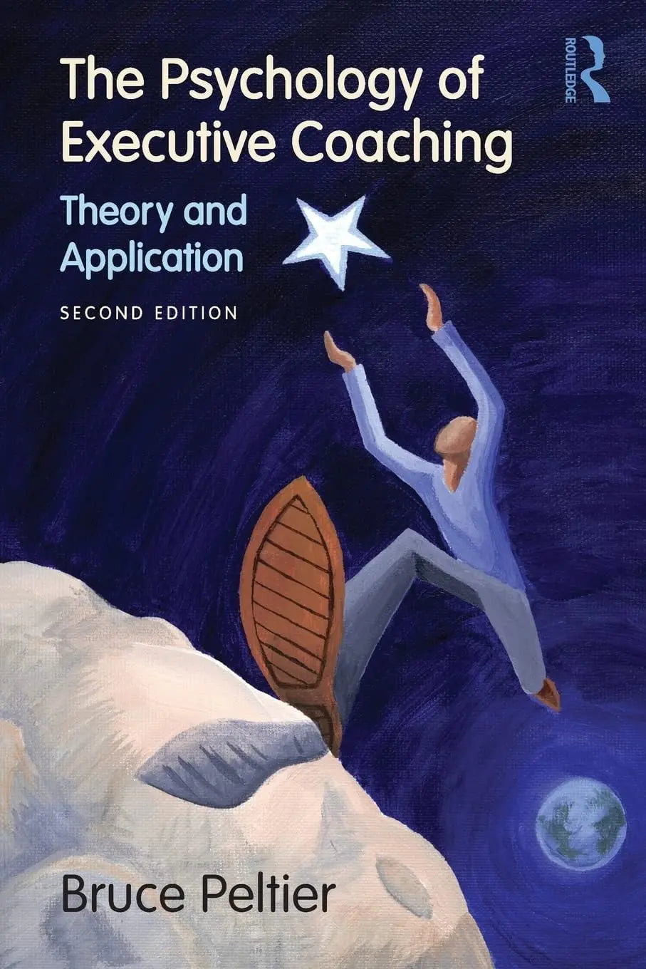 The Psychology of Executive Coaching Theory and Application by Bruce Peltier – book cover