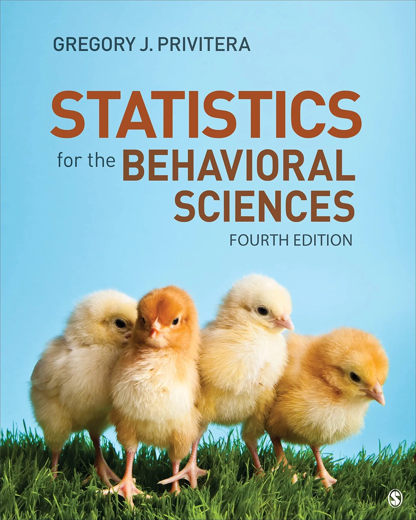 Statistics for the Behavioral Sciences by Gregory J. Privitera – book cover