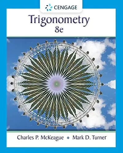 Trigonometry by Charles P. McKeague – book cover