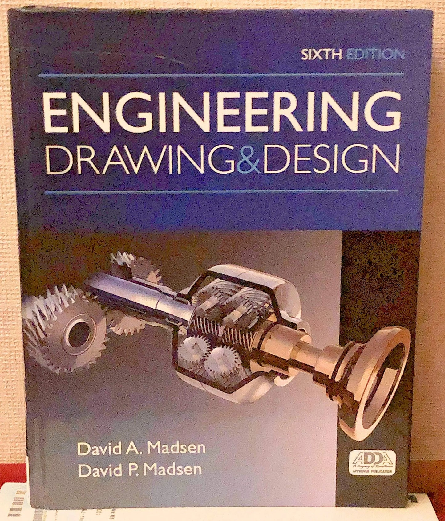 Engineering Drawing and Design by David A. Madsen – book cover