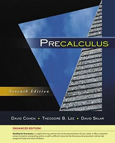 Precalculus, Enhanced Edition by David Cohen – book cover