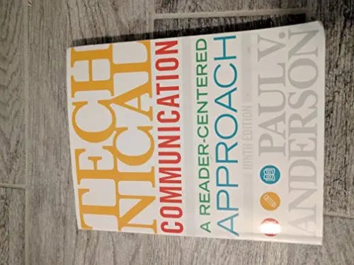 Technical Communication by Paul V. Anderson – book cover