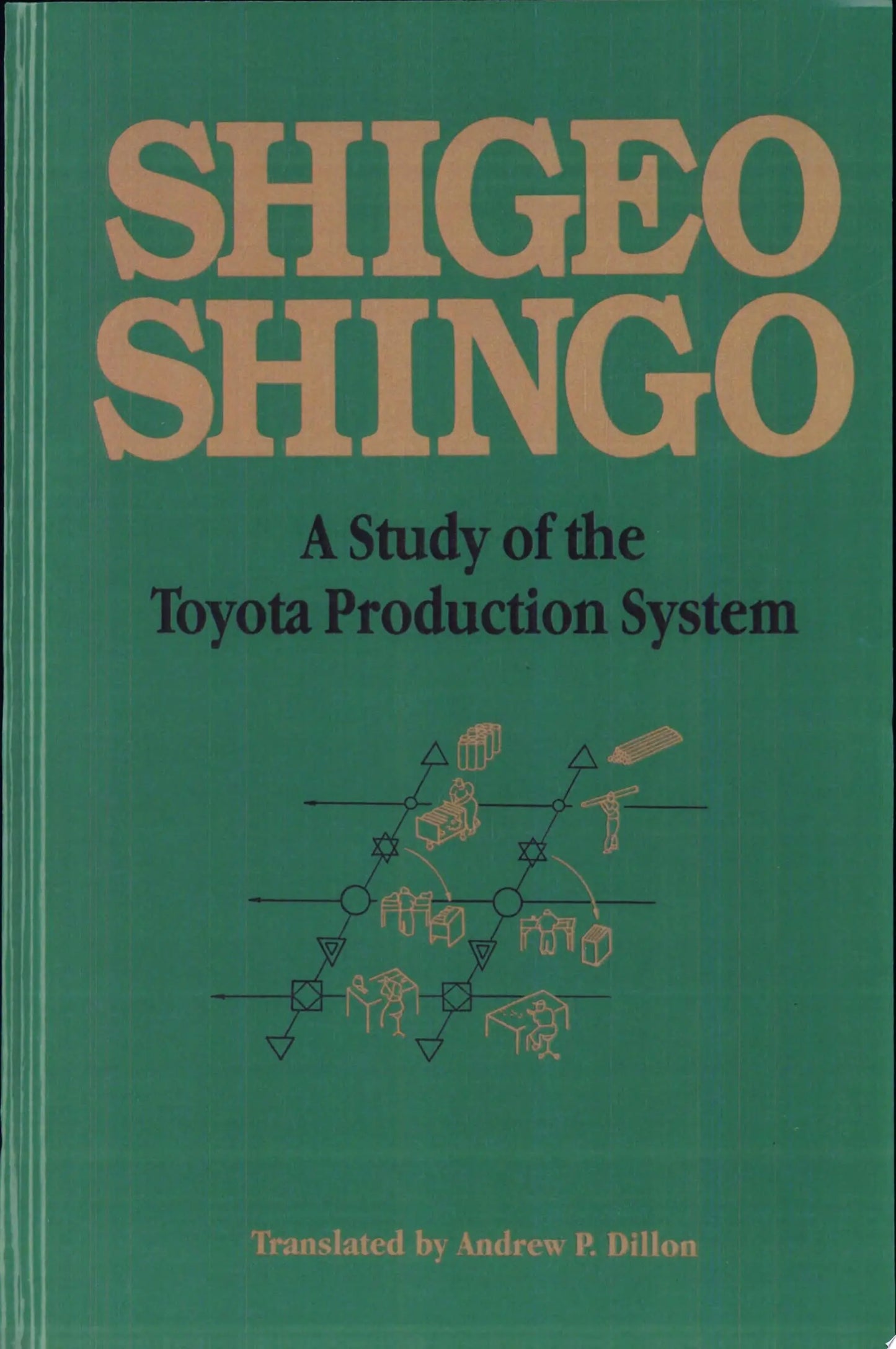 A Study of the Toyota Production System From an Industrial Engineering Viewpoint by Shigeo Shingo – book cover