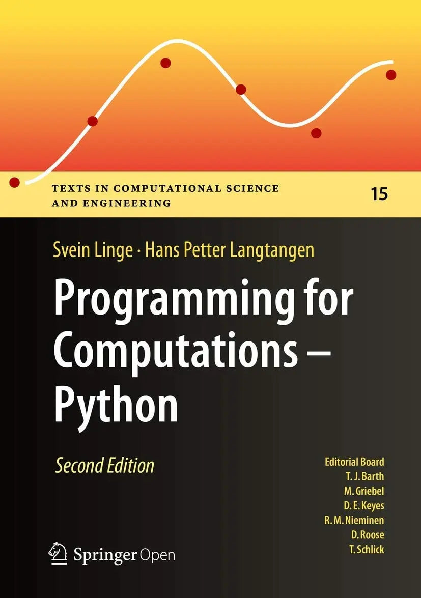 Programming for Computations - Python A Gentle Introduction to Numerical Simulations with Python 3.6