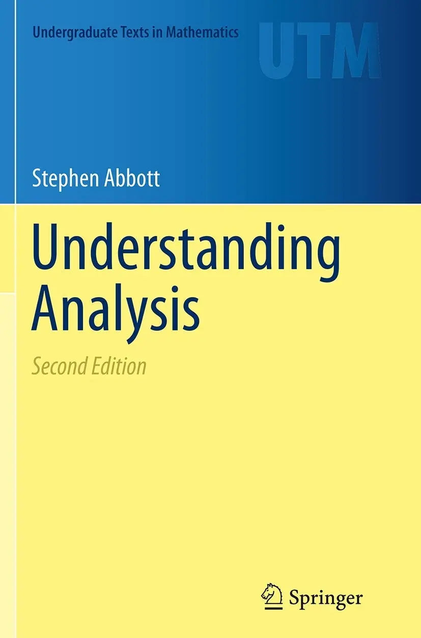 Understanding Analysis by Stephen Abbott – book cover