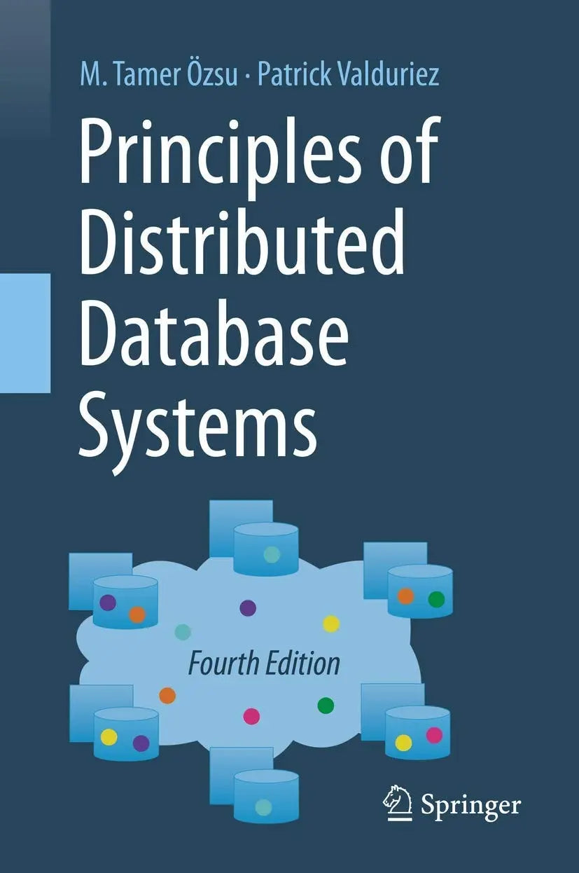 Principles of Distributed Database Systems by M. Tamer Özsu – book cover