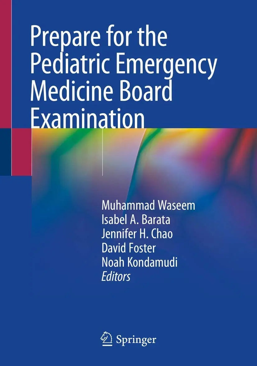 Prepare for the Pediatric Emergency Medicine Board Examination by Muhammad Waseem – book cover