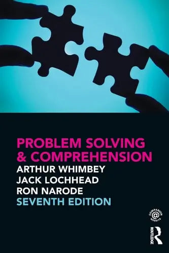 Problem Solving and Comprehension Routledge