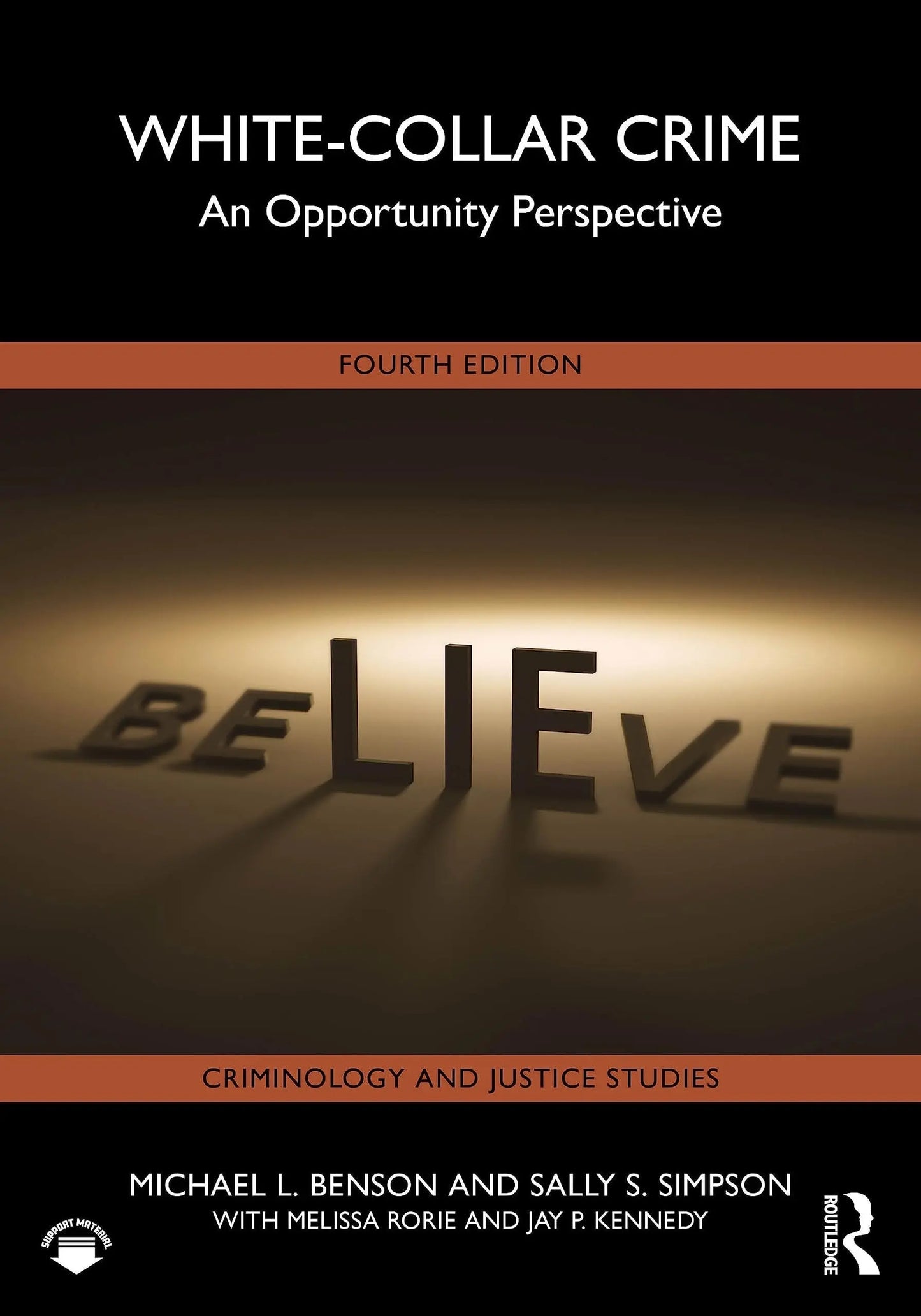 White-collar Crime An Opportunity Perspective by Michael L. Benson – book cover