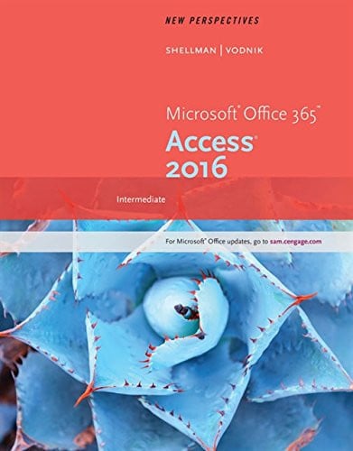 New Perspectives Microsoft Office 365 & Access 2016: Intermediate by Mark Shellman – book cover