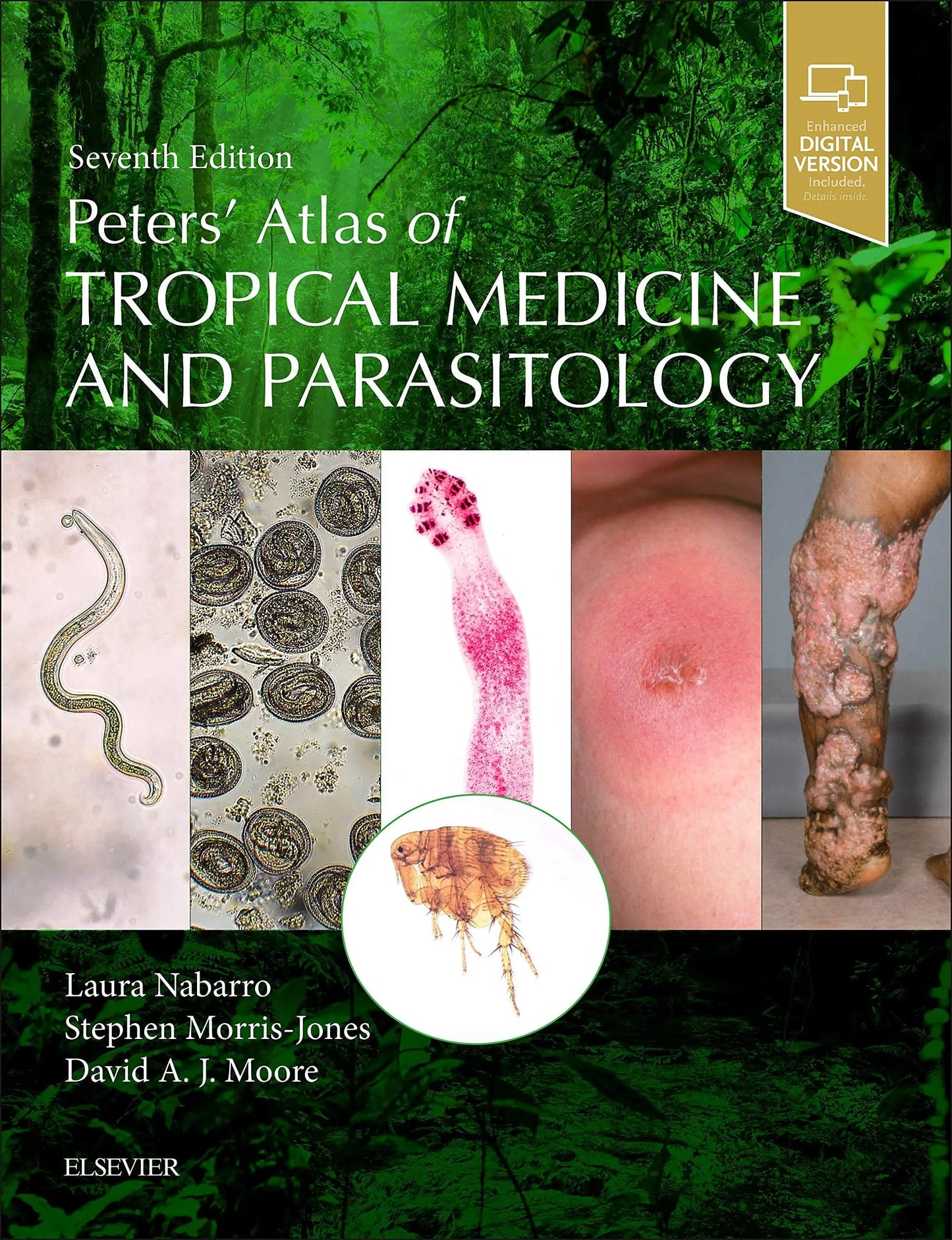 Peters' Atlas of Tropical Medicine and Parasitology by Laura Nabarro – book cover