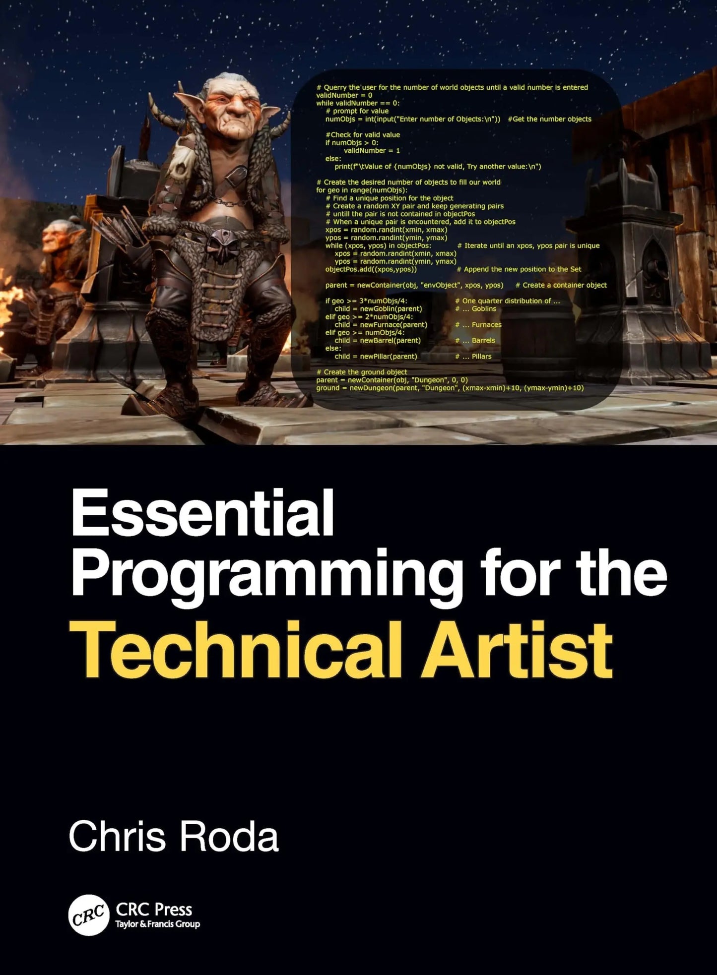 Essential Programming for the Technical Artist by Chris Roda – book cover