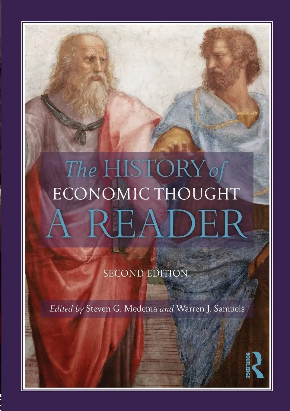 The History of Economic Thought A Reader by Steven G. Medema – book cover