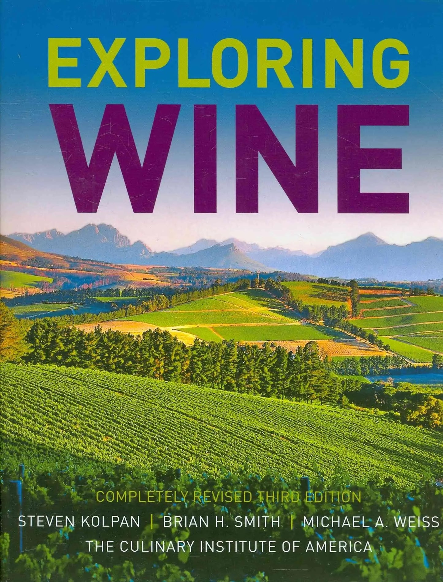 Exploring Wine by Steven Kolpan – book cover