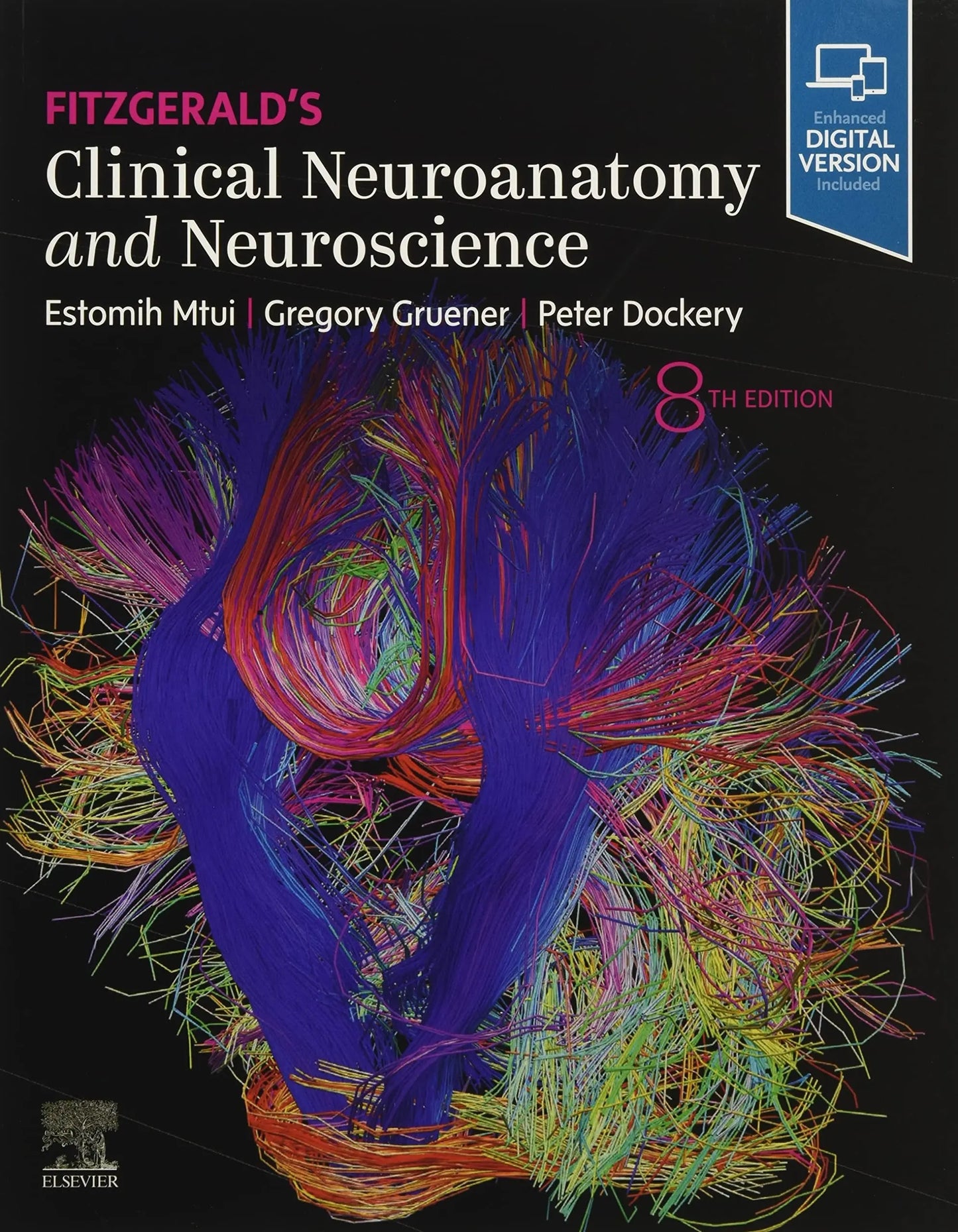 Fitzgerald's Clinical Neuroanatomy and Neuroscience by Estomih Mtui – book cover
