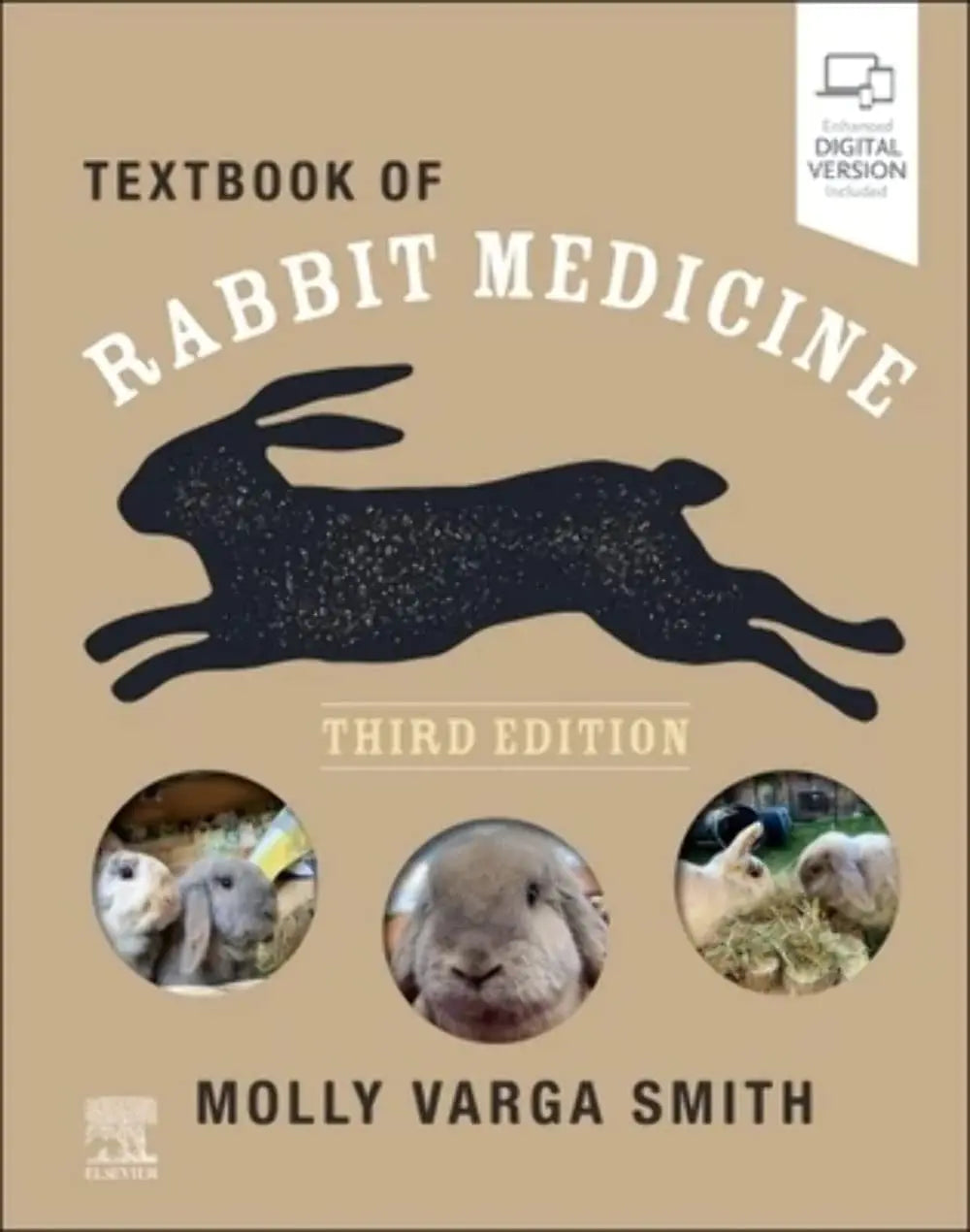 Textbook of Rabbit Medicine by Molly Varga Smith – book cover