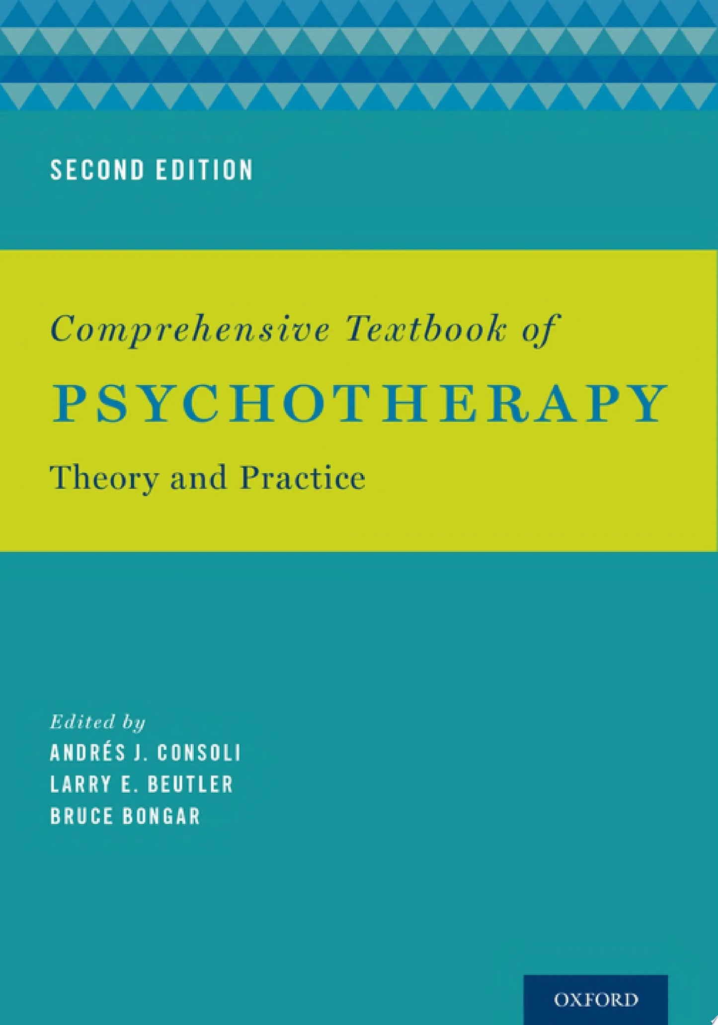 Comprehensive Textbook of Psychotherapy Theory and Practice by Andrés Consoli – book cover
