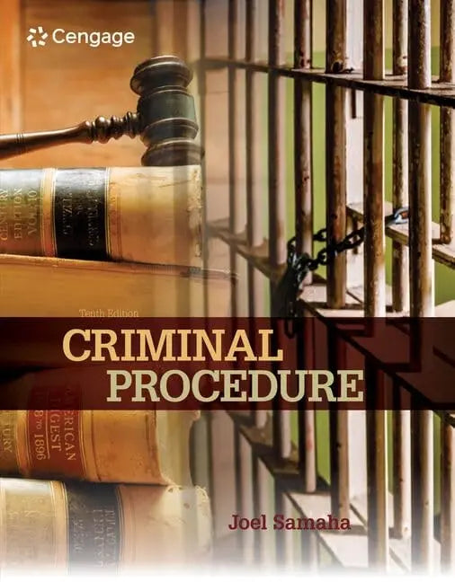 Criminal Procedure by Joel Samaha – book cover