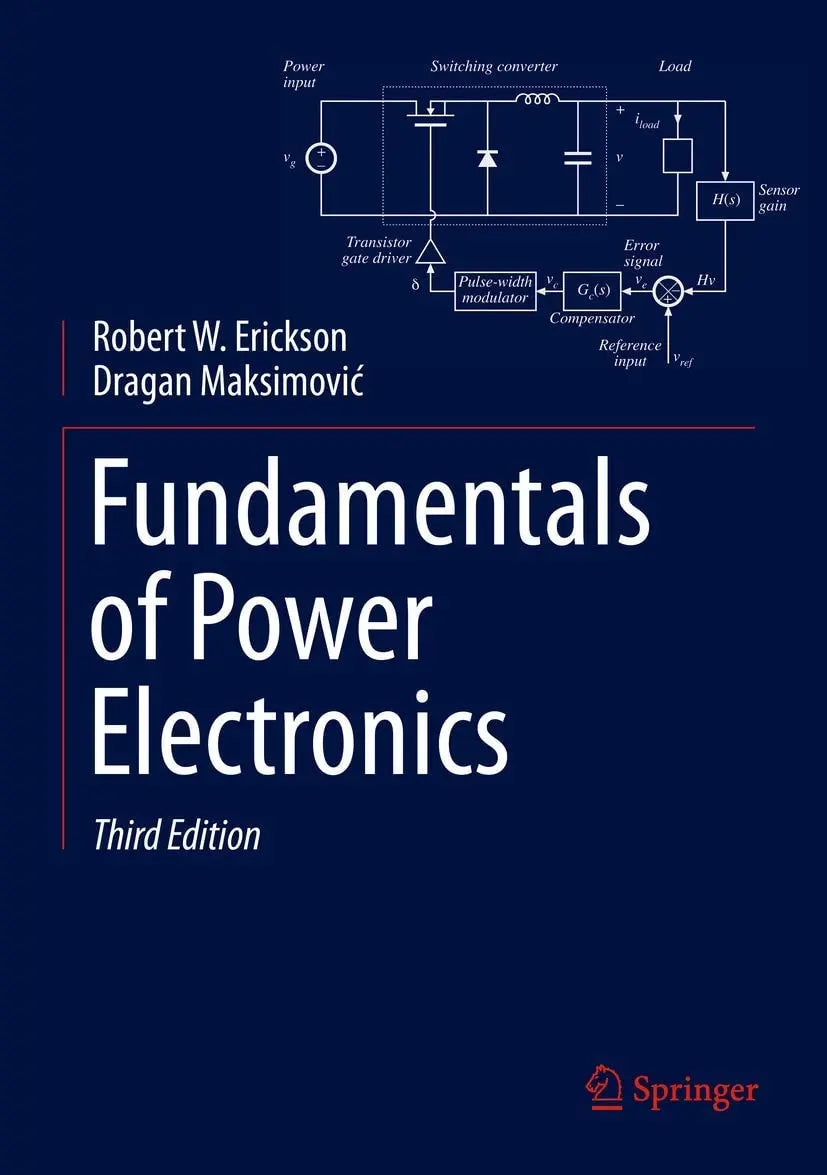 Fundamentals of Power Electronics by Robert W. Erickson – book cover