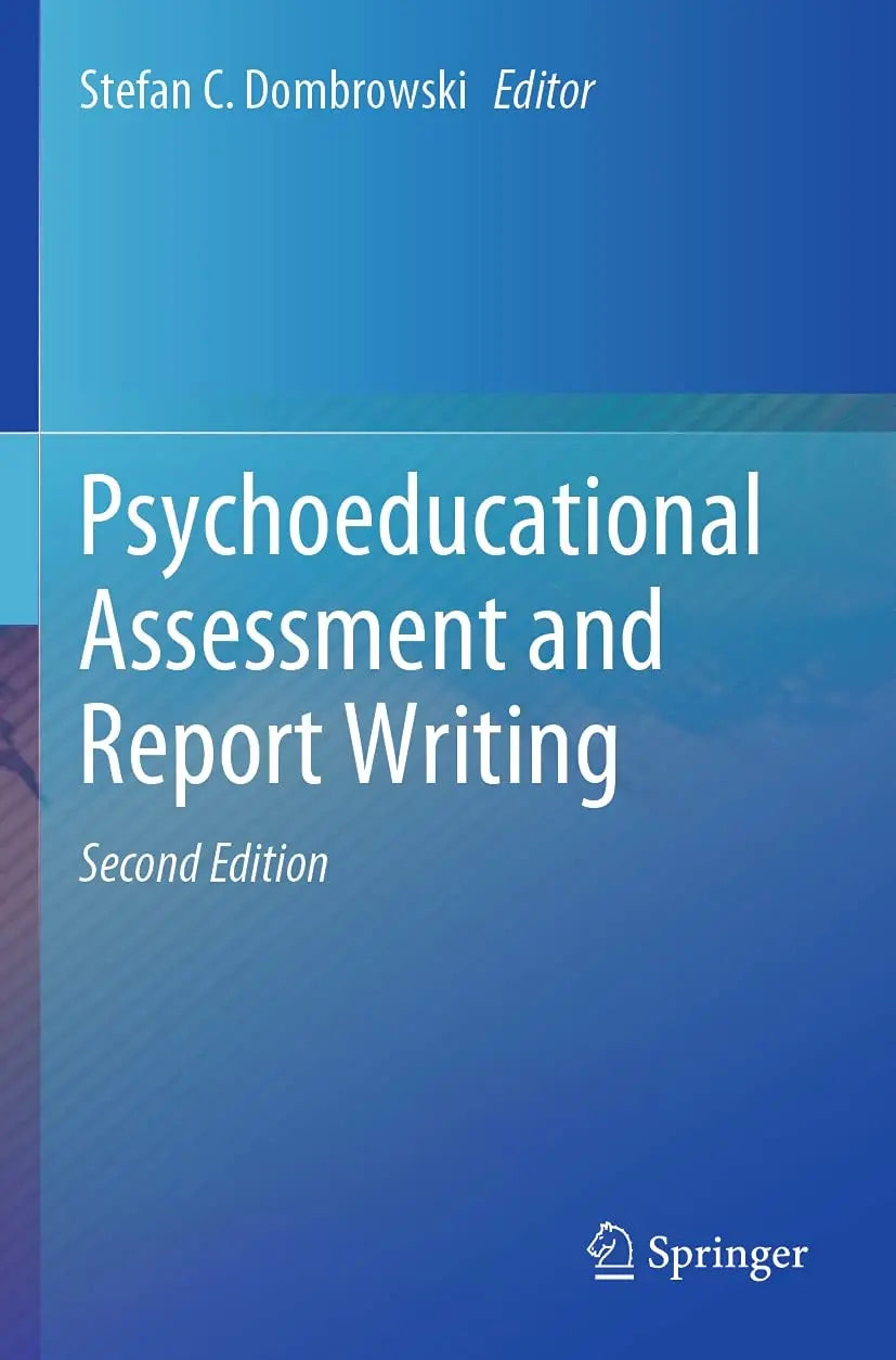 Psychoeducational Assessment and Report Writing by Stefan C. Dombrowski – book cover