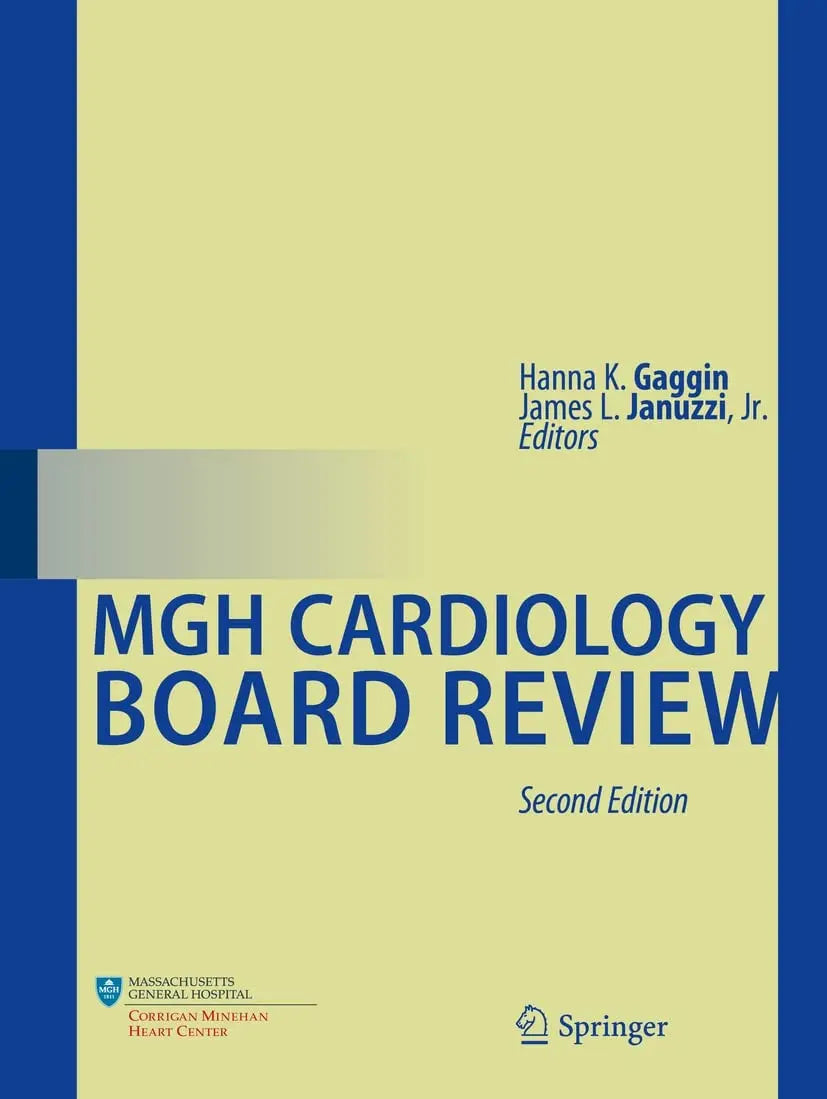 MGH Cardiology Board Review by Hanna K. Gaggin – book cover