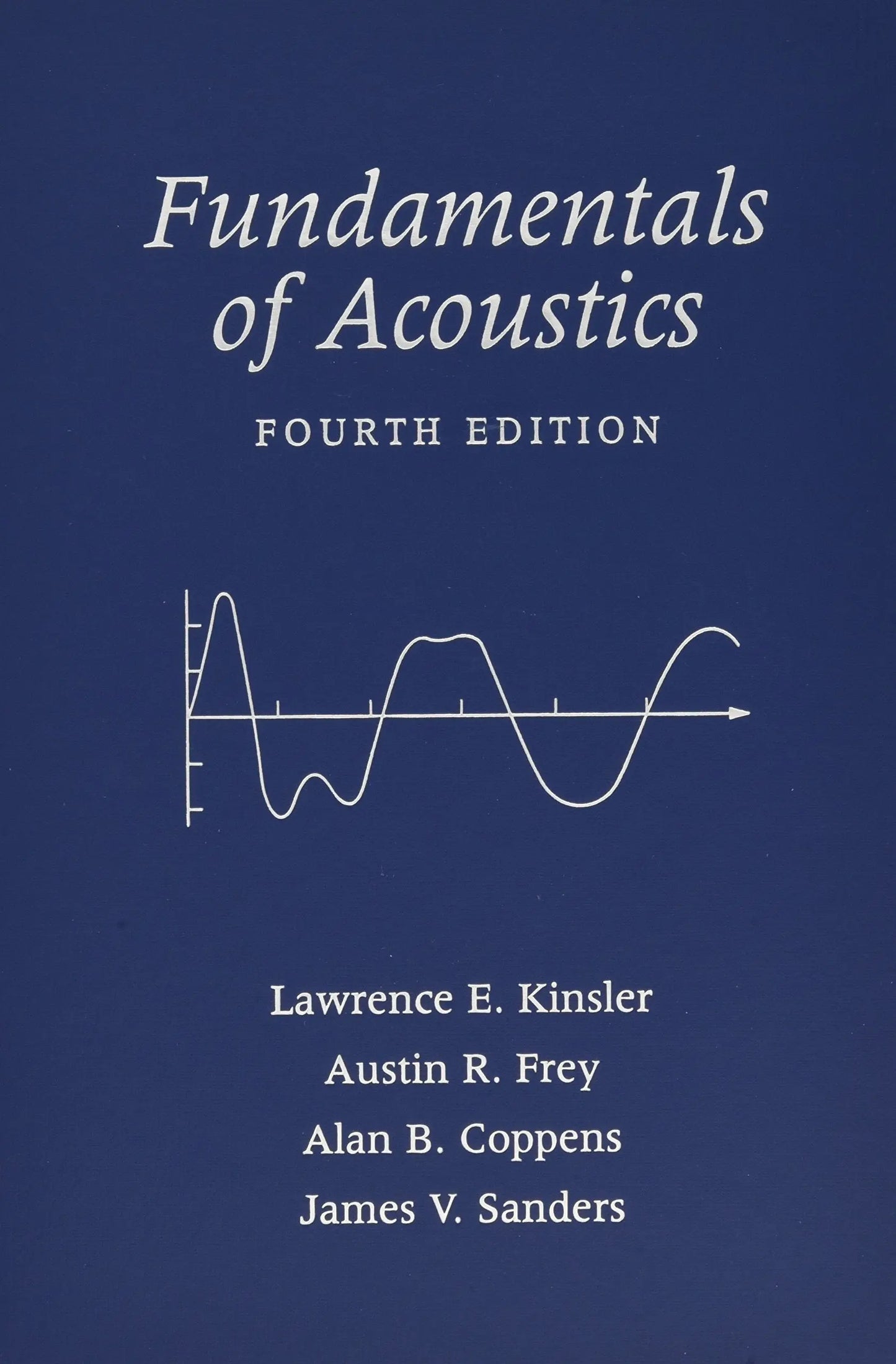Fundamentals of Acoustics by Lawrence E. Kinsler – book cover